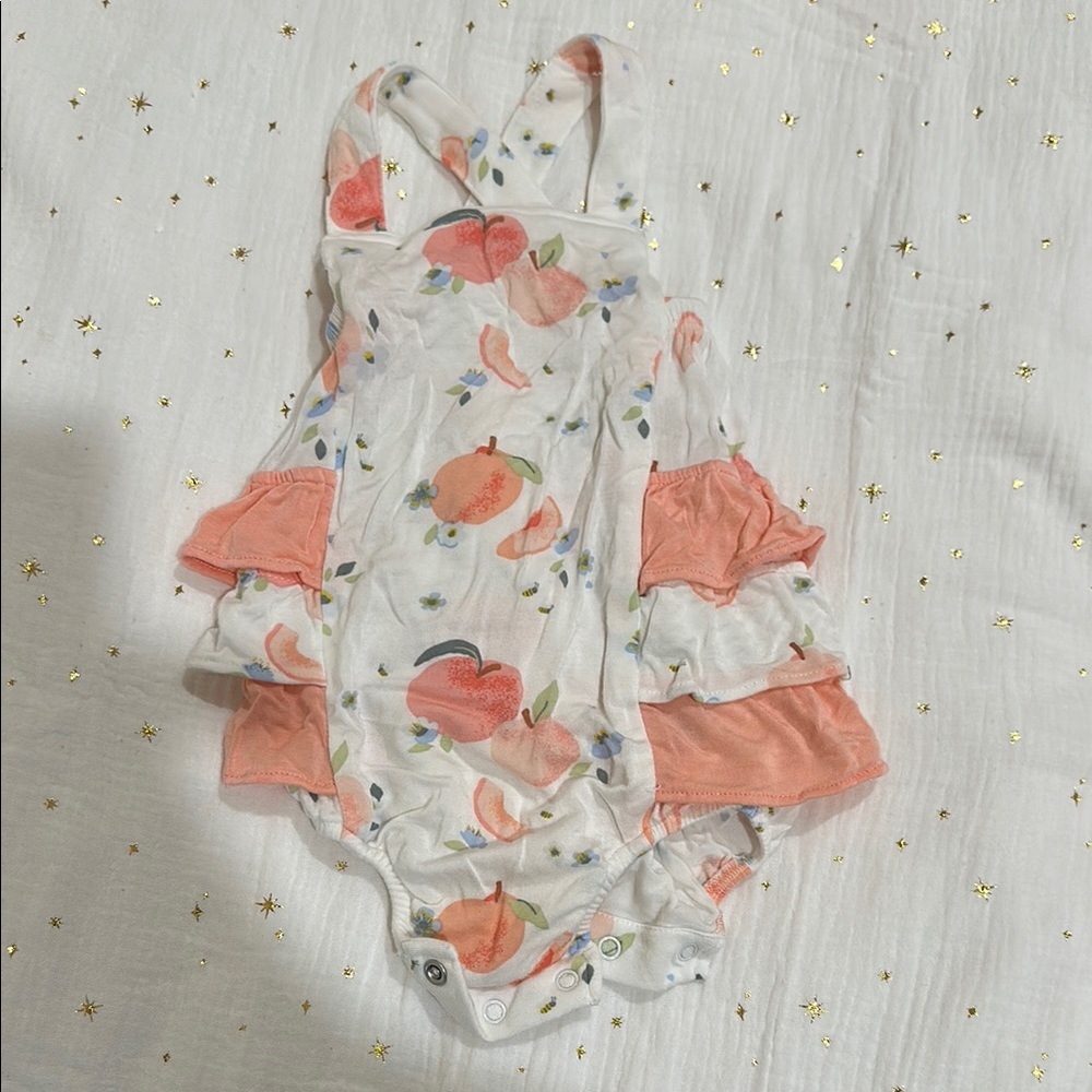 Angel Dear Floral Baby Romper